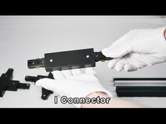 Белизна прокладки рельса следа фары 3 проводов алюминиевая коммерчески