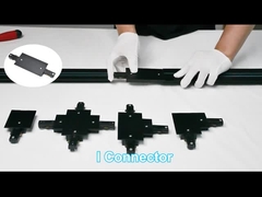 Врезанная система следа освещения 2 проводов для магазина ресторана кафа