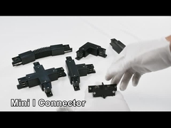 Квадратная система потолочного освещения цепи провода системы 4 рельса освещения 4 проводов 3