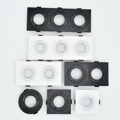 Квадрат/круглый утопленный штуцер снабжения жилищем GU10 Downlight Mr16 Downlight