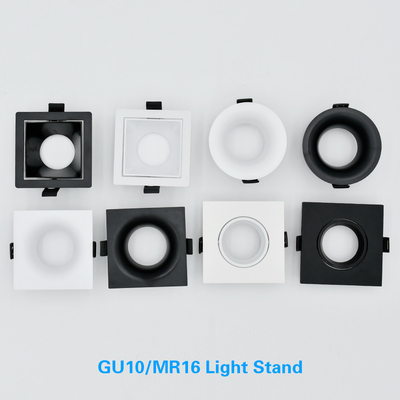 Регулируемый квадрат снабжения жилищем угла Mr16 Downlight/круглое снабжение жилищем фары
