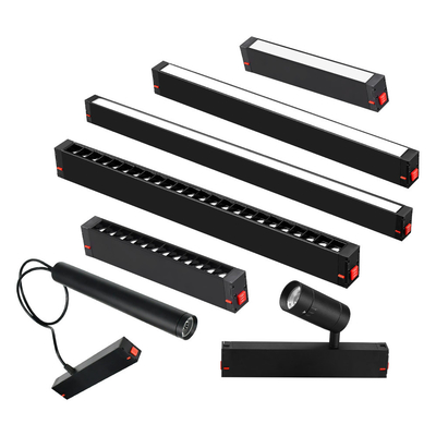 220V высокое напряжение встроенный Masterless магнитный решетки решетки светодиод для дома гостиной